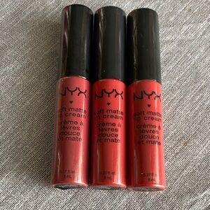 NYX Soft Matte Lip Cream Trio